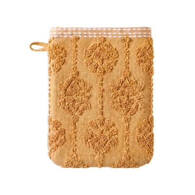 Gant de toilette Néroli - Éponge jacquard ciselée TRADITION DES VOSGES