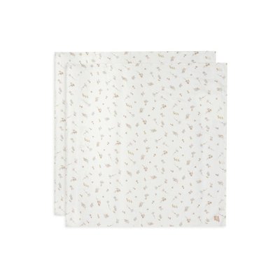 Lot de 2 langes gaze de coton 115 x 115 cm Riverside JOLLEIN