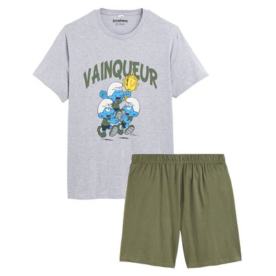 Cotton Short Pyjamas SCHTROUMPFS