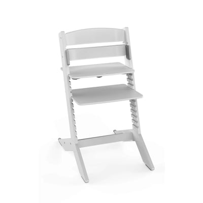 Tablette pour chaise haute NALA - fixation clic, hêtre - Gris GEUTHER