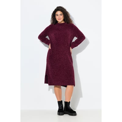 Robe midi en fil chenille à large ULLA POPKEN