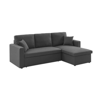 Canapé d'angle convertible réversible tissu IDA SWEEEK