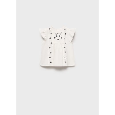 Blouse détails brodés MANGO BABY