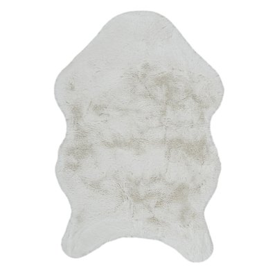 Tapis imitation fourrure poils fins THE HOME DECO FACTORY