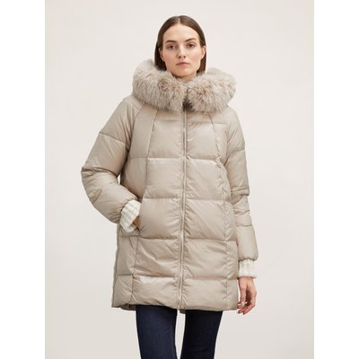 Veste en 100% polyamide matelassé avec 90% duvet et 10% plumes rembourrage MOTIVI