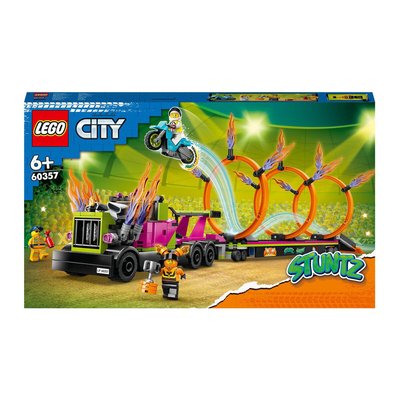 City Le défi de cascade : les cercles de feu LEGO