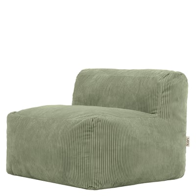 Pouf fauteuil modulaire en velours côtelé Oeko-Tex® - ZEN ICON