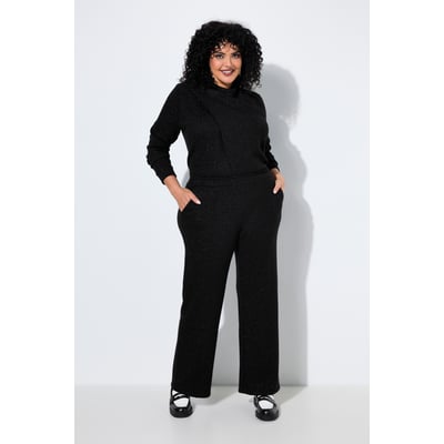 Pantalon en molleton Rose, jambe large ULLA POPKEN