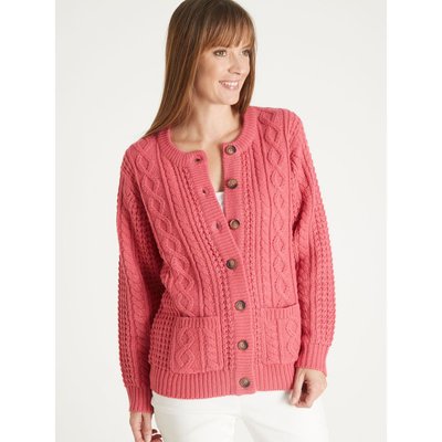 Cardigan maille torsadée DAXON