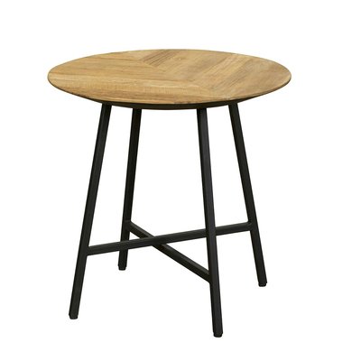 Bout de canapé en bois de teck recyclé MANADO PIER IMPORT