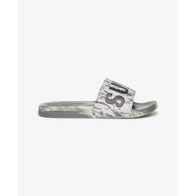 Sandales de piscine à motif camouflage véganes SUPERDRY