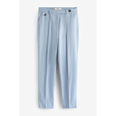 Pantalon fuselé texturé coupe classique NEXT