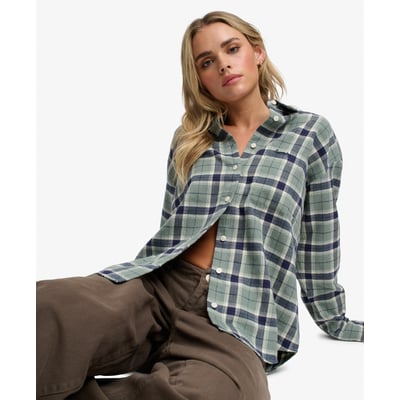 Chemise décontractée en flanelle à carreaux SUPERDRY