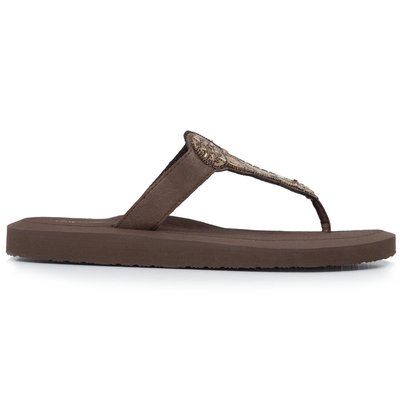 Tongs très confortables, dessus sophistiqué ISOTONER