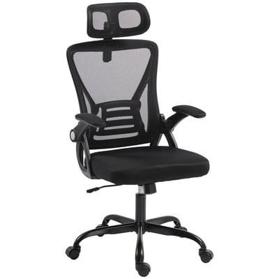 Chaise de bureau Maille (100 % polyester) HOMCOM