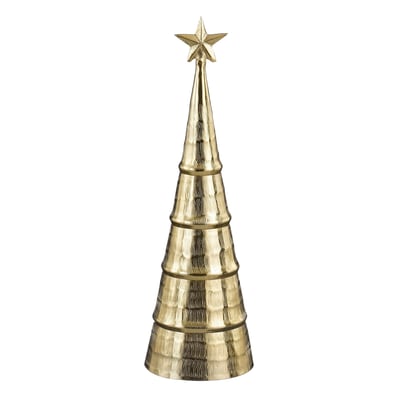 Sapin de Noël décoratif texturé H43 cm MIZZEL MICA DECORATIONS
