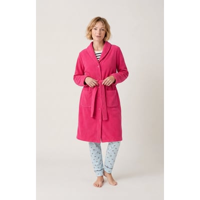 Robe de chambre en polaire couleur unie Kitty ARTHUR