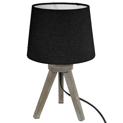 Lampe mini trépied bois MINI ATMOSPHERA