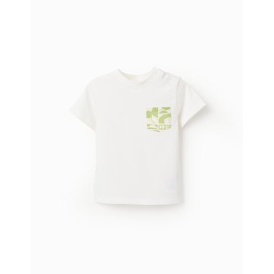 T-shirt de Coton avec Poche Contrastée ZIPPY
