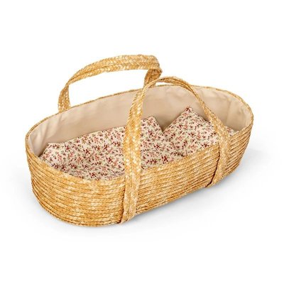 Couffin en osier tressé pour poupée 50 cm BYASTRUP