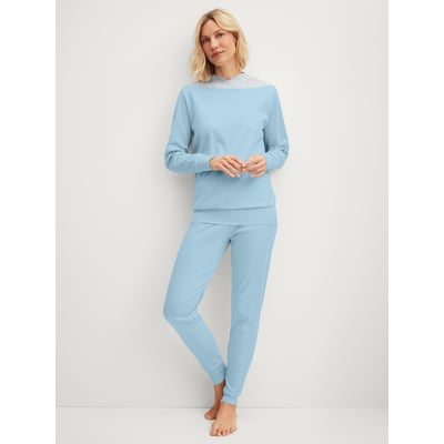 Pyjama avec bords élastiques manches longues Coton SOULMATE CALIDA