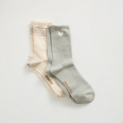 Lot de 2 paires de chaussettes GRAIN DE MALICE