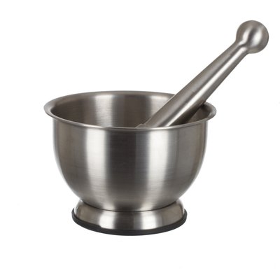 Mortier Et Pilon - Acier Inox SECRET DE GOURMET