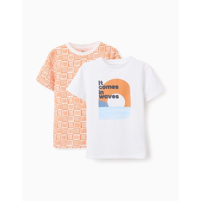 Pack 2 T-shirts en Coton ZIPPY