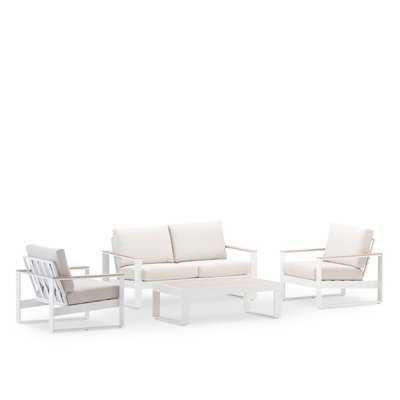Salon de jardin 4 places, MANHATTAN DEFORA HOME