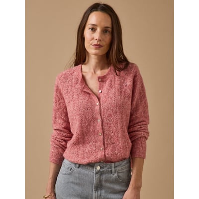 Gilet maille pointelle CYRILLUS