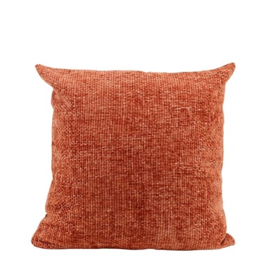Coussin chiné en velours 45x45cm ORNAMI