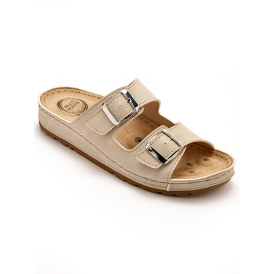 Mules extra larges réflexologie PEDICONFORT