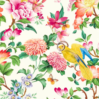 Golden Parrot Wallpaper WEDGEWOOD & CLARKE & CLARKE