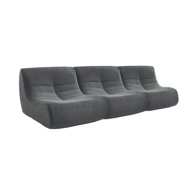 Chauffeuse modulable 1 place bouclette texturée (lot de 3) SOKOL SWEEEK