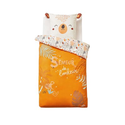Housse de couette enfant + taie d'oreiller Goya PETIT BEGUIN