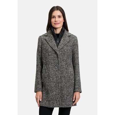 Manteau en laine avec partie veste sans manches amovible GIL BRET