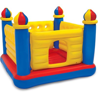 Chateau gonflable multicolore. INTEX