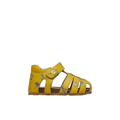 Sandales semi-fermée en cuir ALBY FALCOTTO