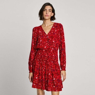 Robe Courte À Imprimé Floral PEPE JEANS