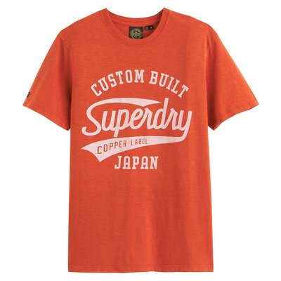 Camiseta de cuello redondo con estampado SUPERDRY