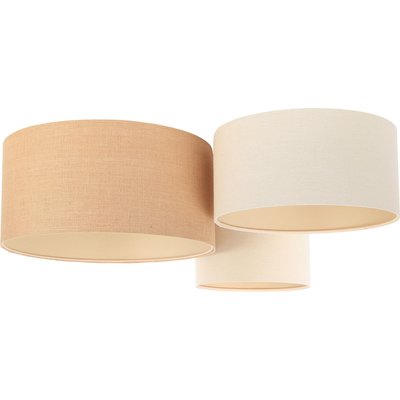 Plafonnier en lin, chic citadin, Boho BPS KONCEPT
