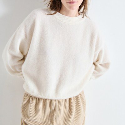 Maglione maniche lunghe scollo barchetta VITOW AMERICAN VINTAGE