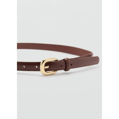 Ceinture fine boucle métallique MANGO