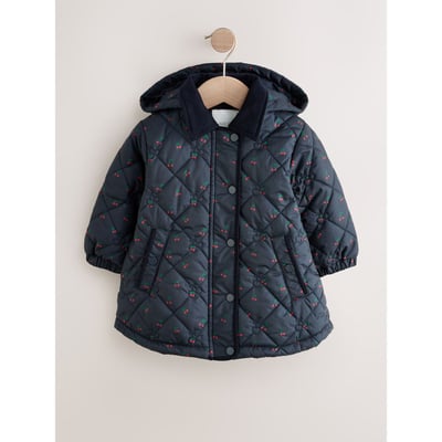 Manteau brodé imperméable à col NEXT