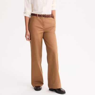 Pantalon chino large ANNE WEYBURN