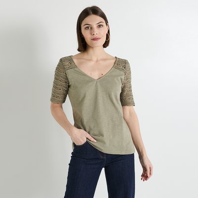 T-shirt col V GRAIN DE MALICE