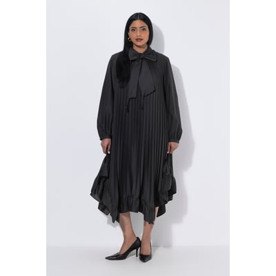 Robe plissée longueur midi, coupe évasée ULLA POPKEN