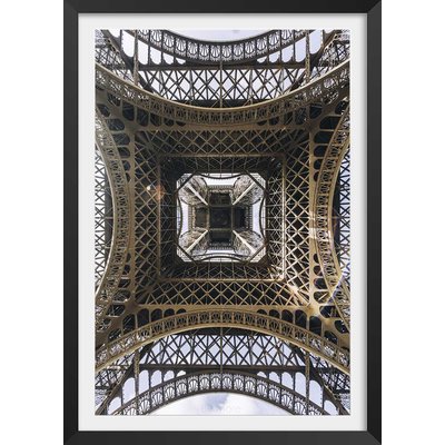 Affiche photo eiffel et son fer HEXOA