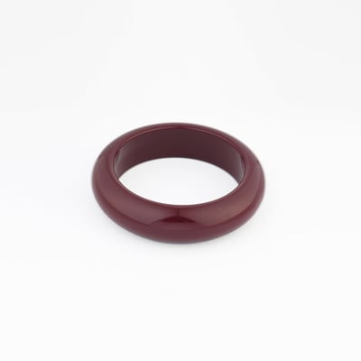 Bangle en résine bordeaux BALABOOSTE