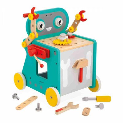 Chariot En Bois Robot JANOD